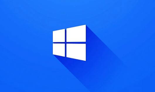 windows 10 marts logo blå